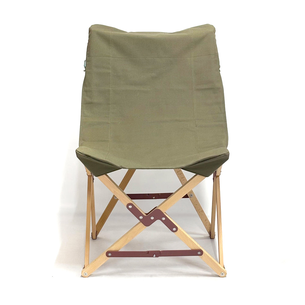 "PARAGON" FOLDING CAMP CHAIR OLIVE